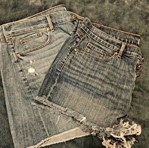 Loft Denim Shorts  Lot of 2